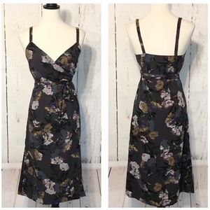 Aritzia Wilfred Astere Moody Fall Wrap Floral Wrap Dress Size XS